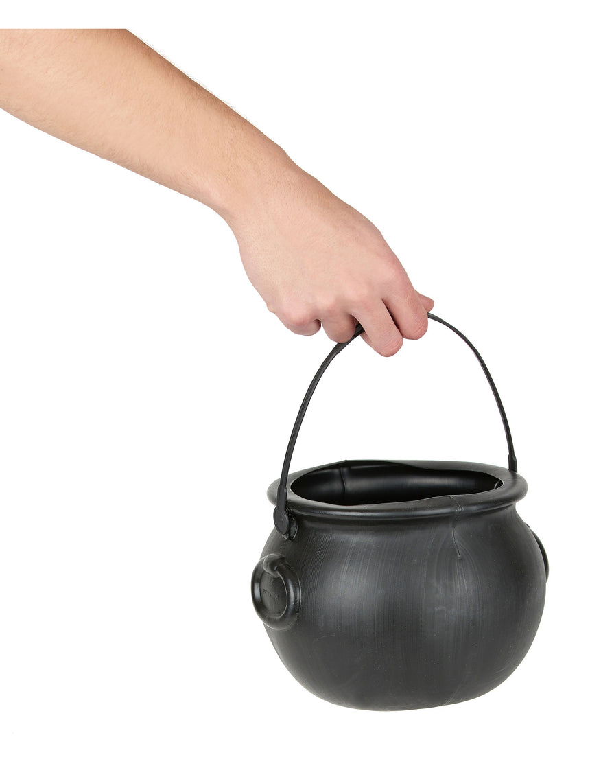 Chaudron Halloween sorcière 18 cm