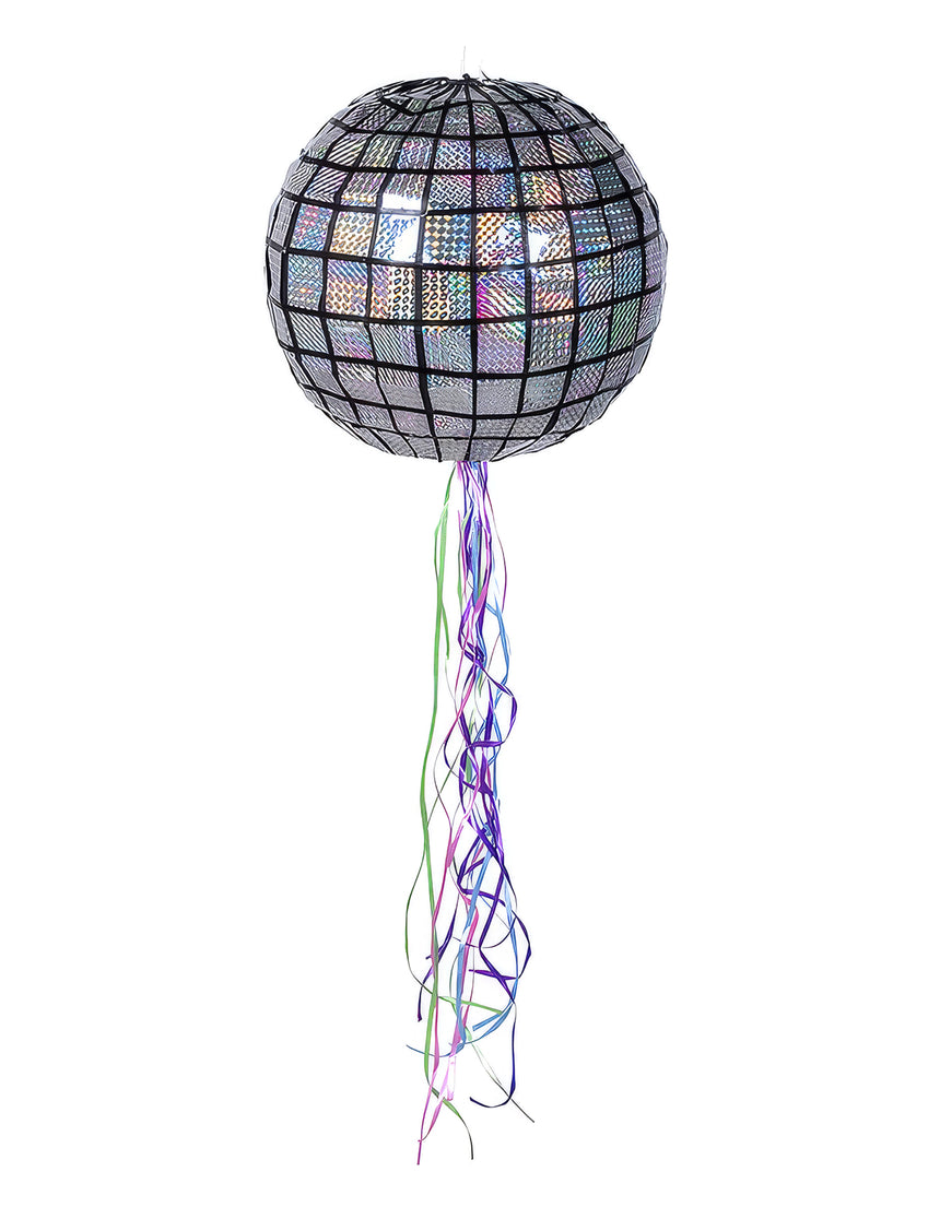 Piñata boule à facettes disco 30 cm