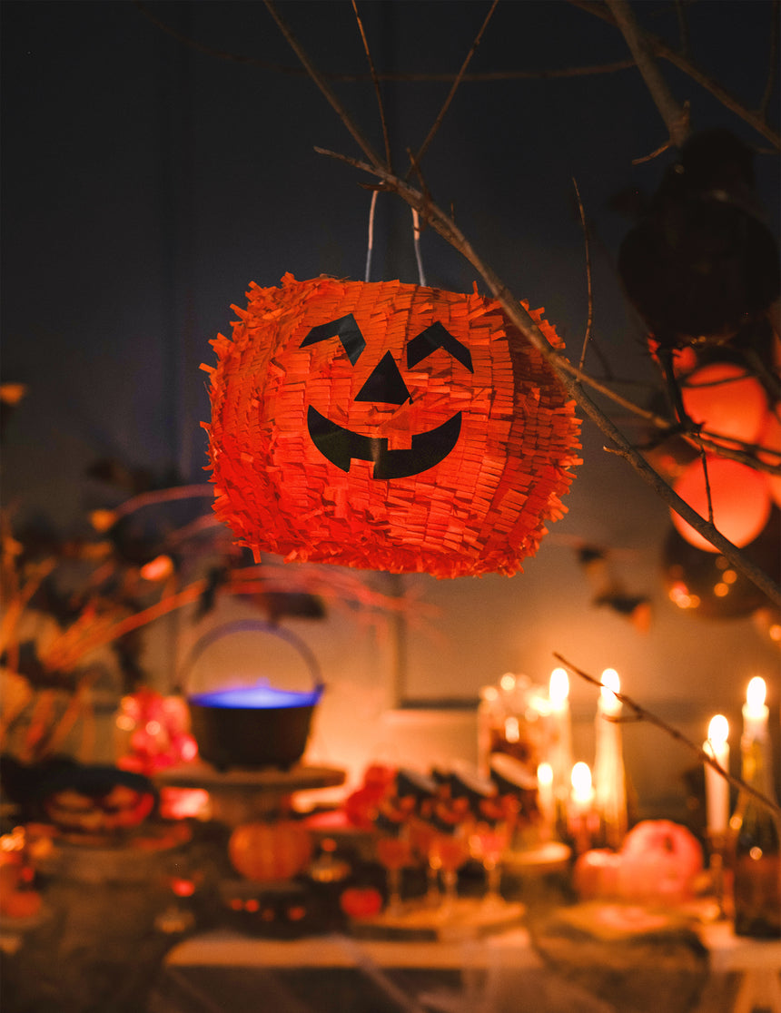 Piñata citrouille Halloween 32 x 26 cm