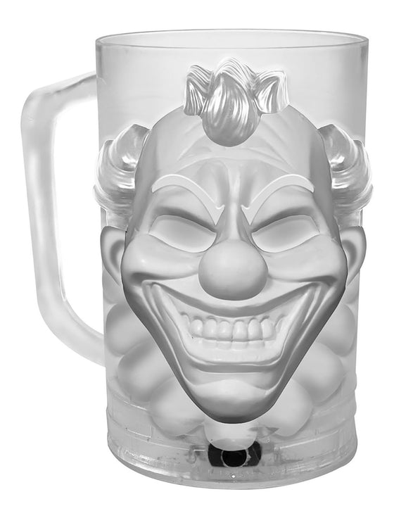 Pinte clown terrifiant avec LED 700 ml