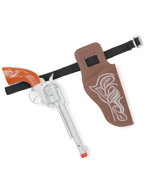Pistolet et ceinture de cow-boy en plastique enfant