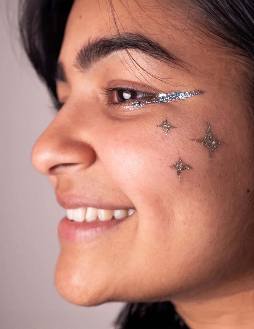 Pochoir de maquillage réutilisable étoiles
