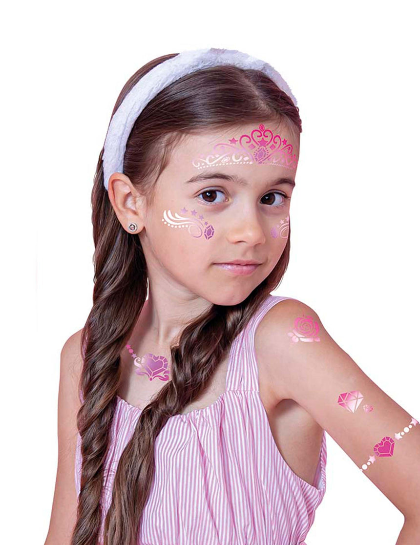 Pochoirs de maquillage princesse
