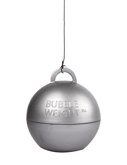 Poids ballon hélium argent 35 g