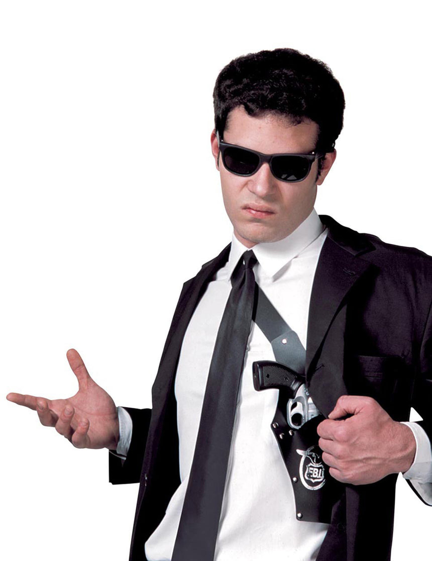 Porte revolver FBI adulte en plastique