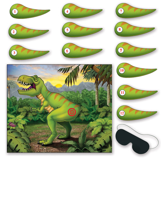 Jeu de fête dinosaure