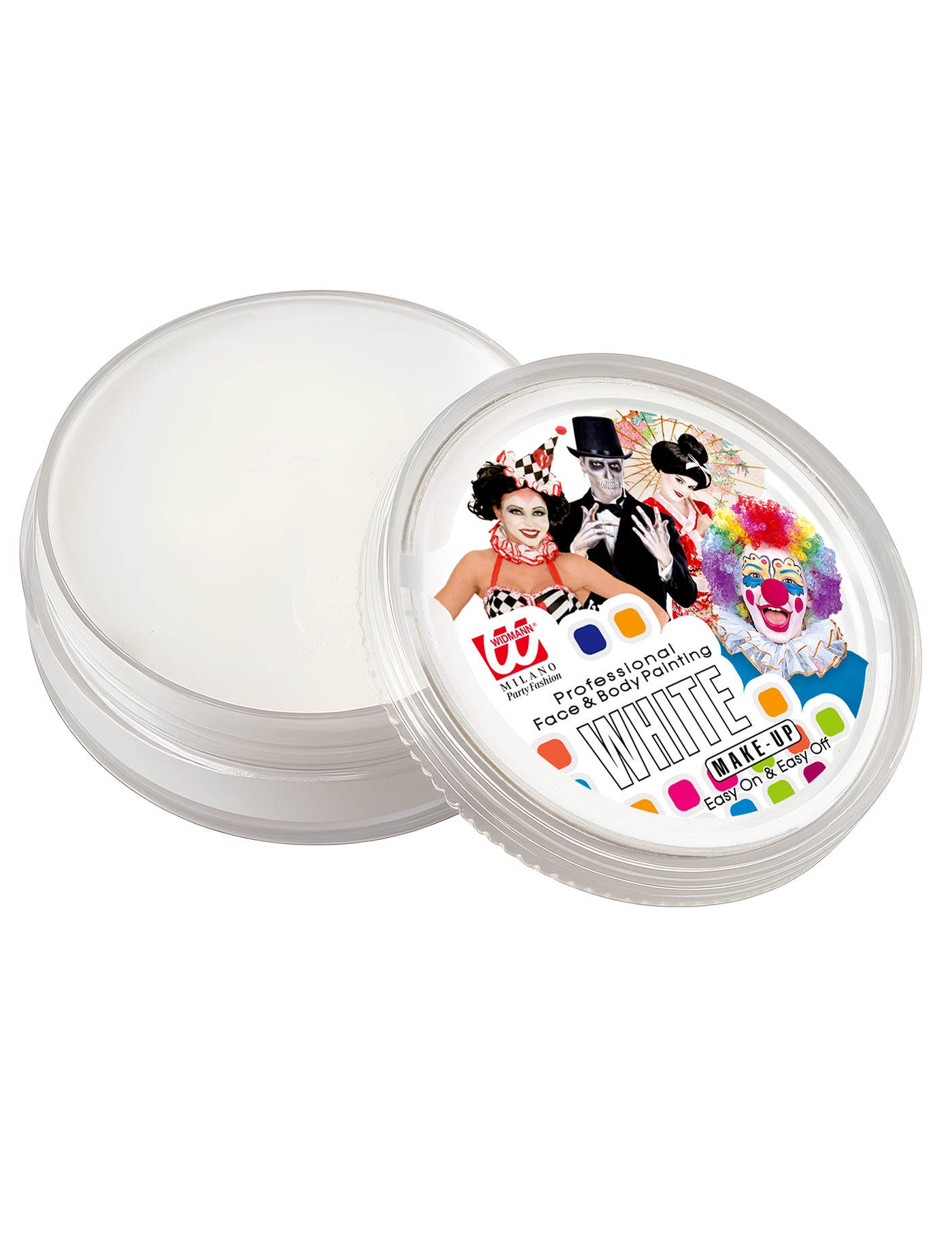Pot maquillage professionnel à l'eau blanc 25 g