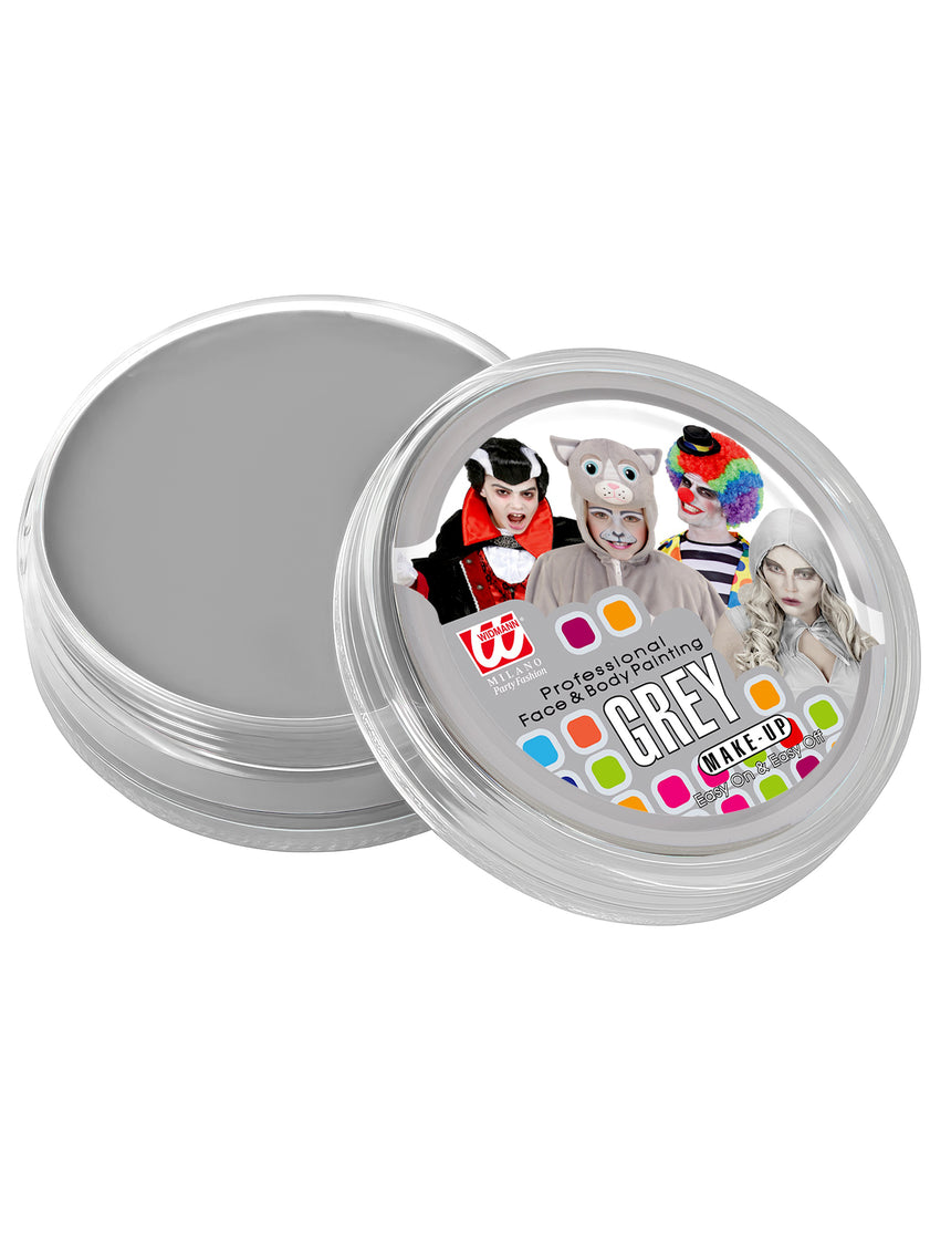 Pot maquillage professionnel à l'eau gris 25 g