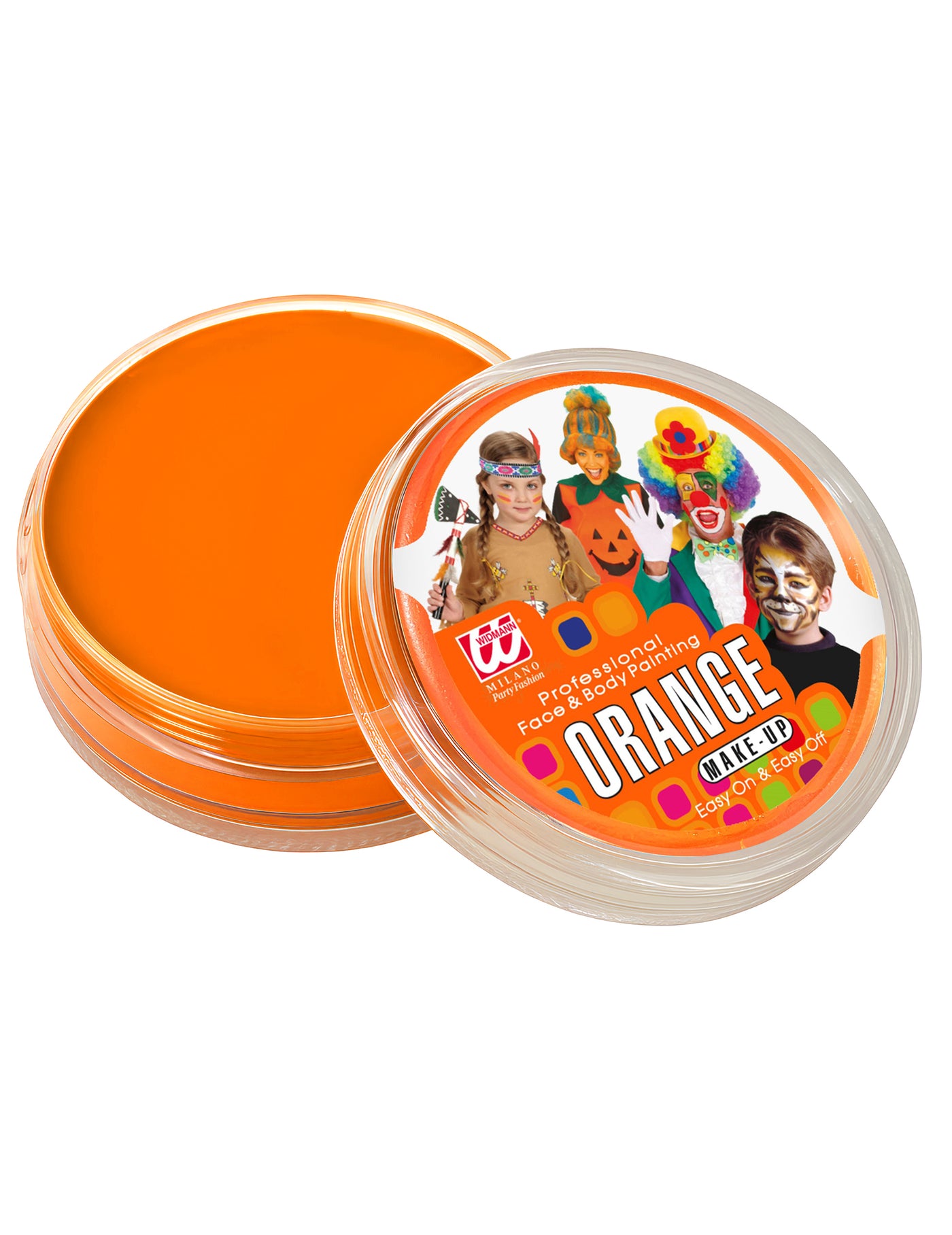 Pot maquillage professionnel à l'eau orange 25 g