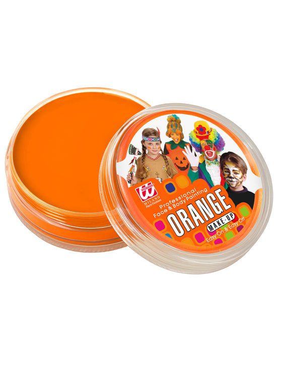 Pot maquillage professionnel à l'eau orange 25 g