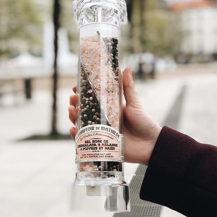 Préparation Culinaire - Sel rose de l'Himalaya & Herbes de Provence - Moulin XL - 215g