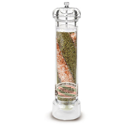 Préparation Culinaire - Sel rose de l'Himalaya & Herbes de Provence - Moulin XL - 215g