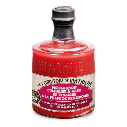 Préparation Culinaire - Vinaigre à la Pulpe de Framboise - 250 ml