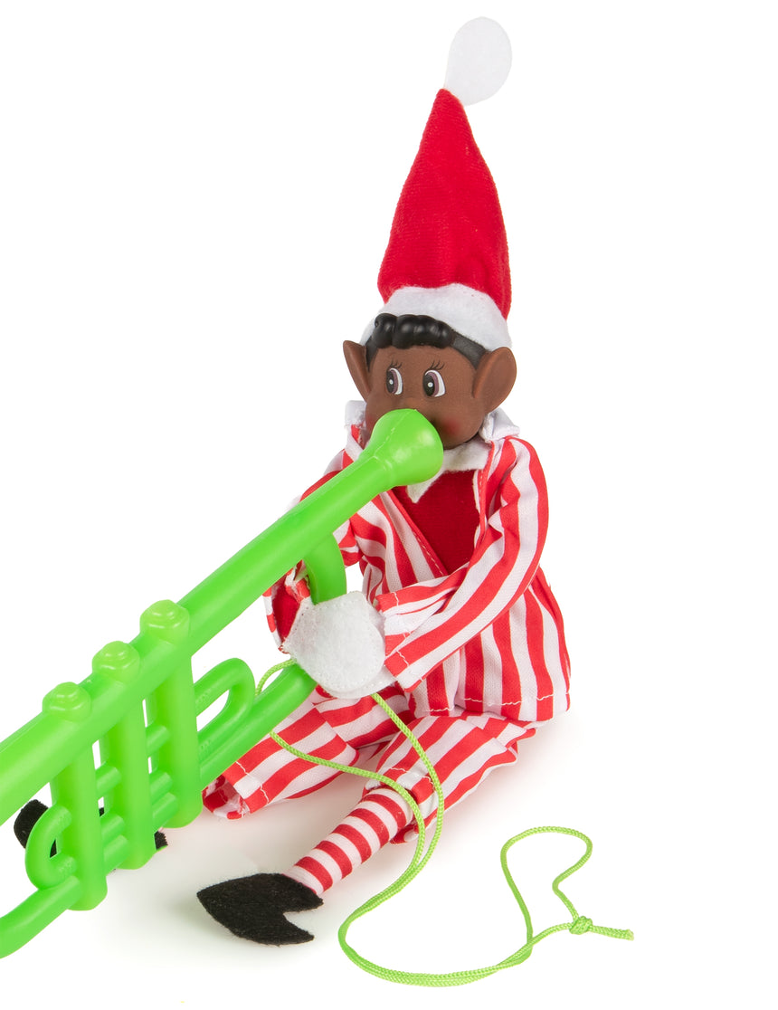 Pyjama rouge pour poupée lutin farceur