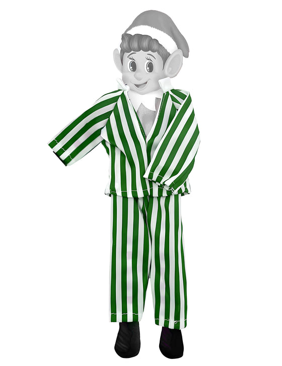 Pyjama vert pour poupée lutin farceur