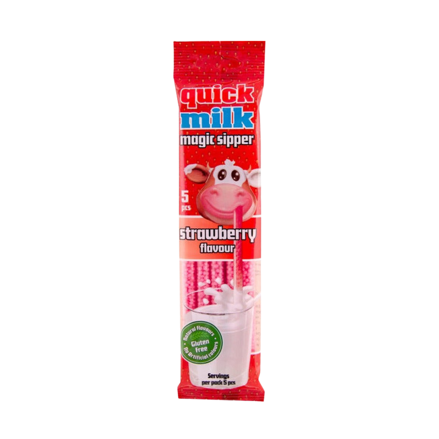 Quick Milk Magic Sipper Strawberry