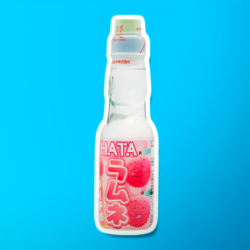 Ramune Hatakosen Soda Lychee