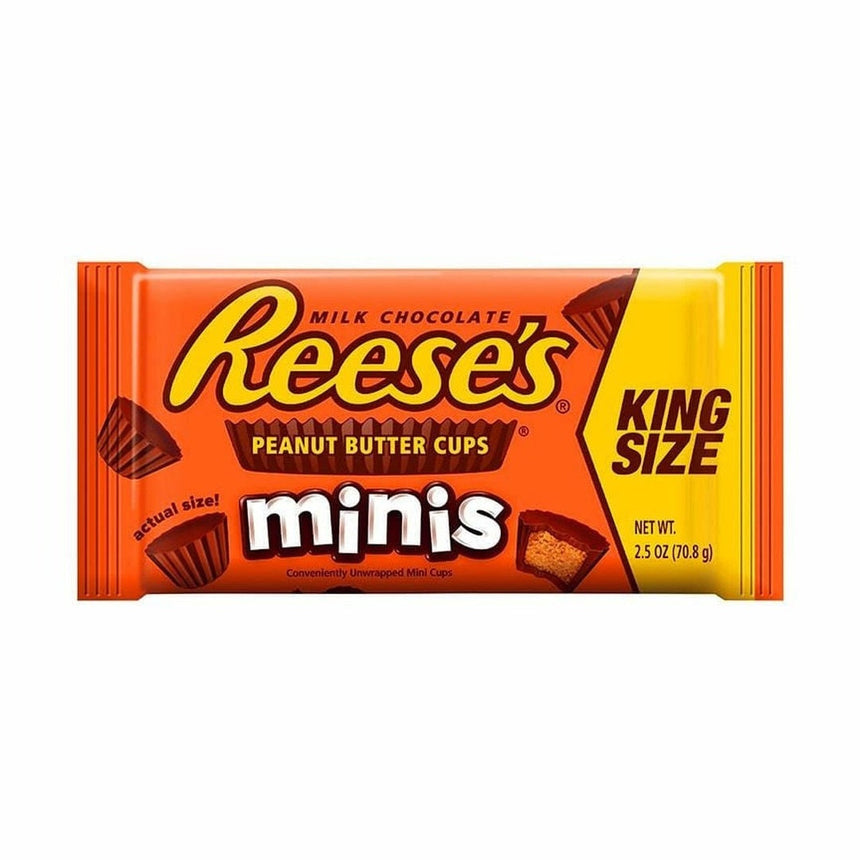 Reese's Peanut Butter Unwrapped Minis Cups King Size