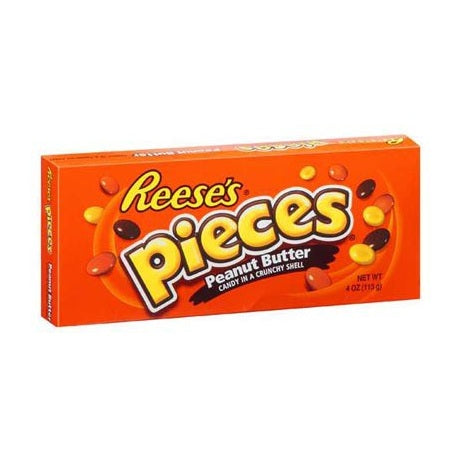 Reese's Pieces Peanut Butter Crunchy Shell Box