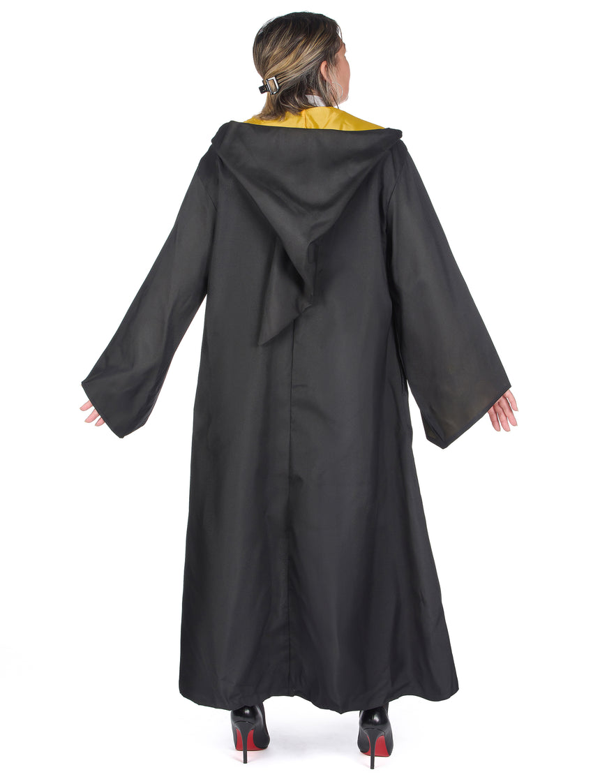 Réplique luxe robe de sorcier Poufsouffle adulte