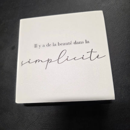 Cadre Décoration 10/10 " Il y a de la beauté...