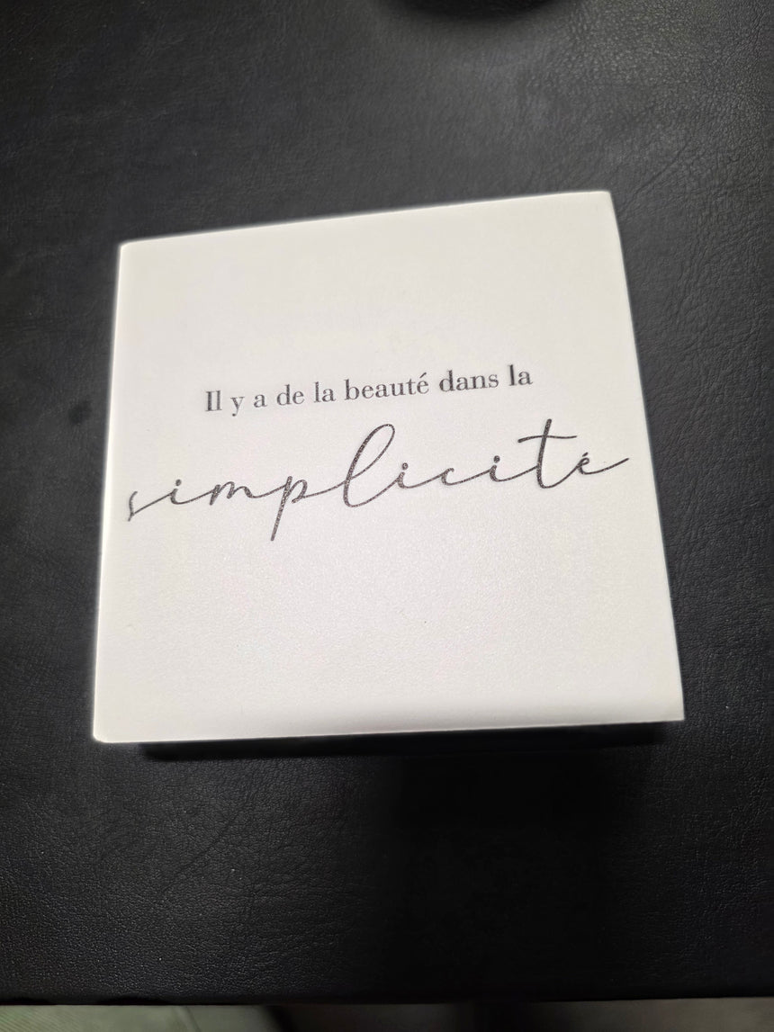 Cadre Décoration 10/10 " Il y a de la beauté...