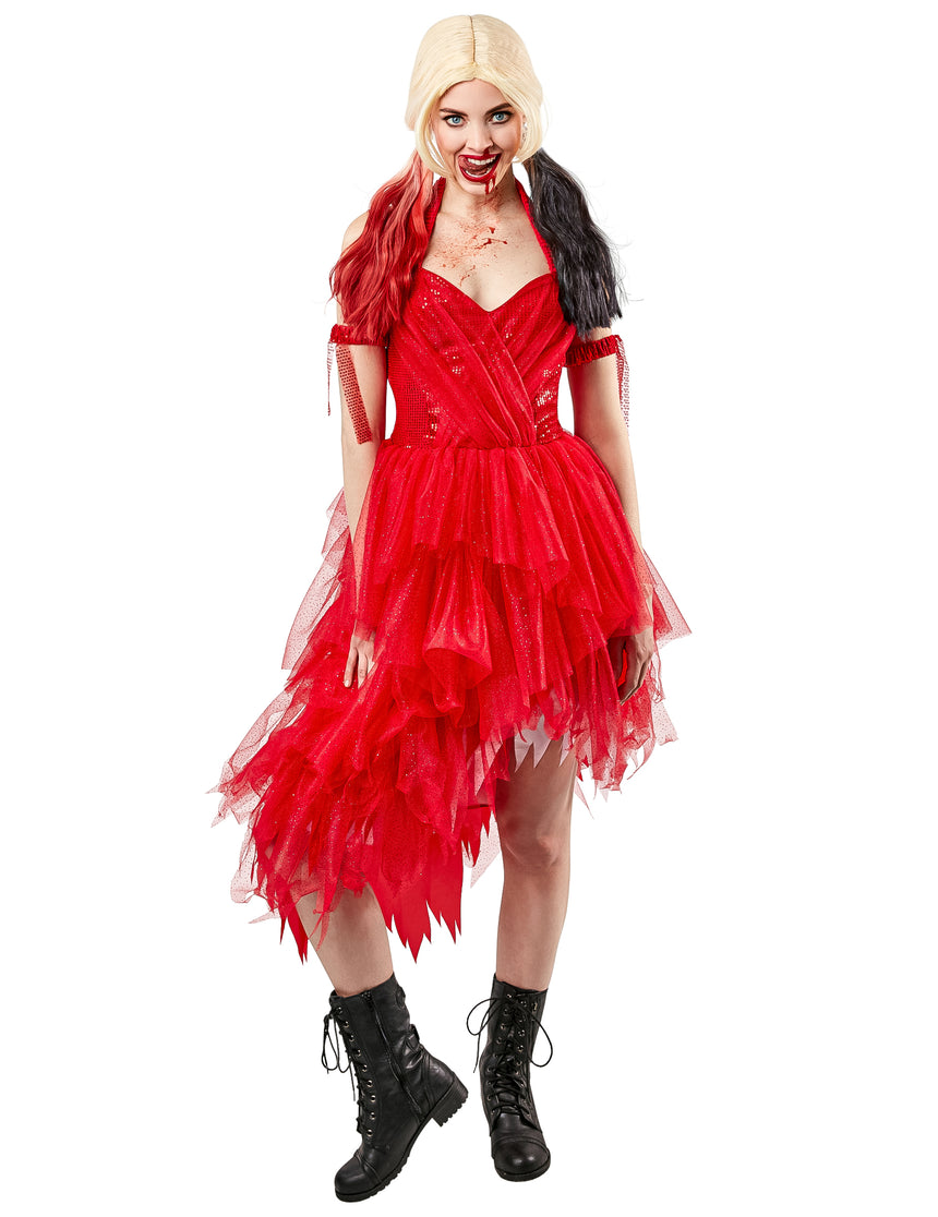 Robe rouge Harley Quinn femme - Suicide Squad 2