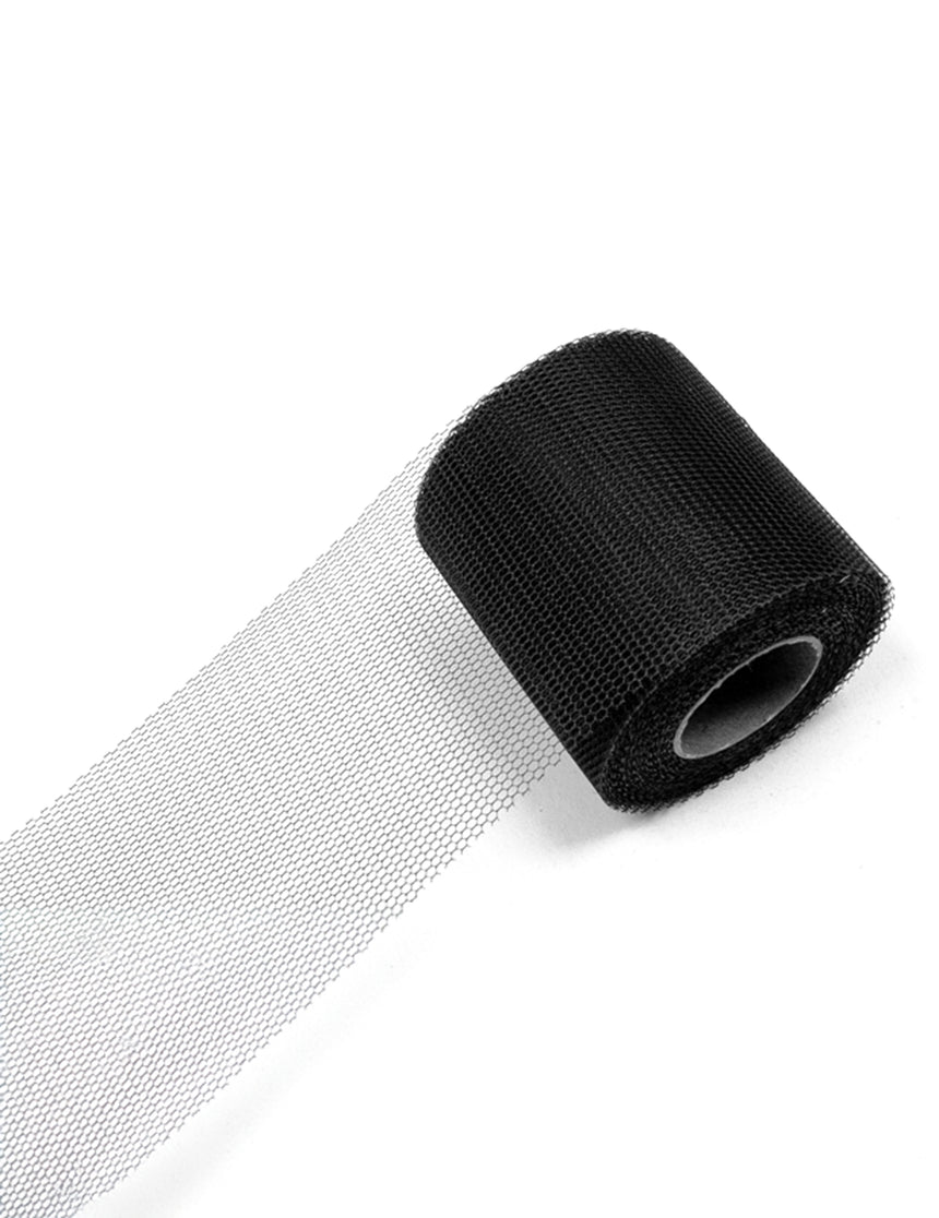 Rouleau de tulle noir 20 mètres