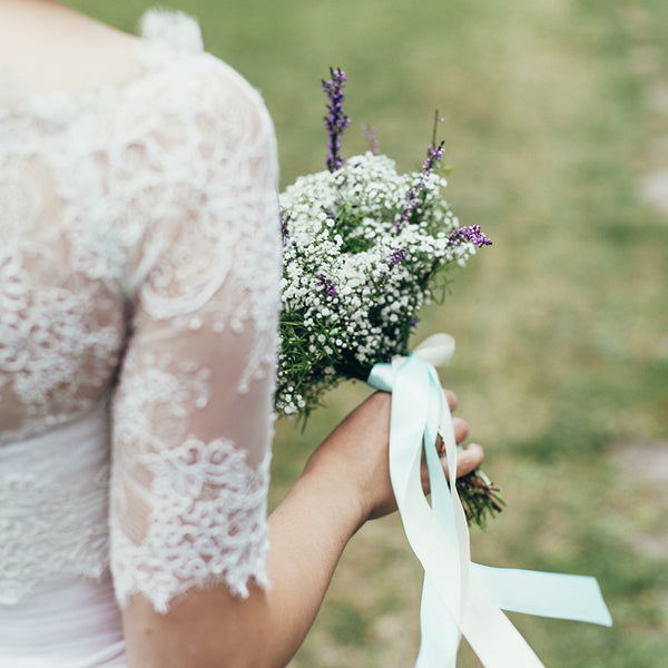 Ruban satin crème 2,5 cm x 25 m pour mariage