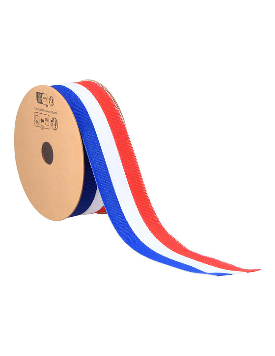 Ruban tricolore France 3 cm x 10 m