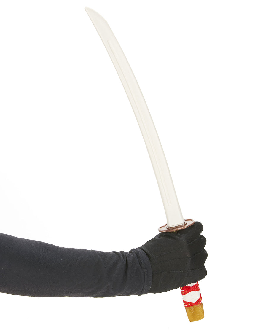 Sabre de Ninja en plastique rouge enfant