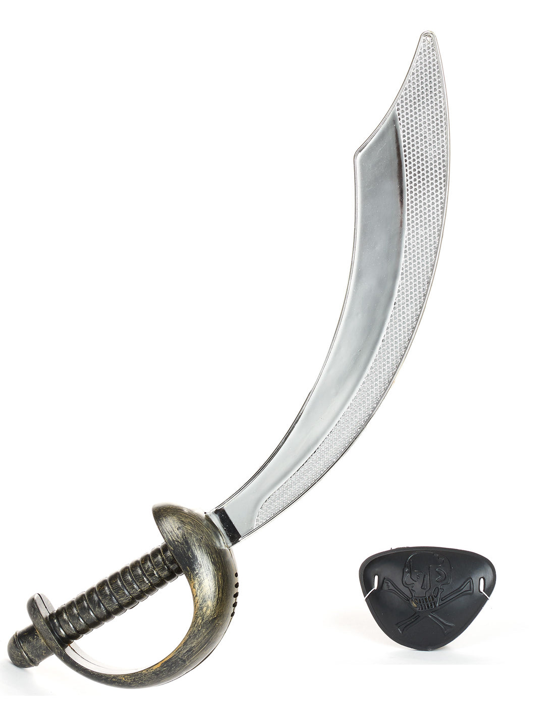 Sabre et cache ?il de pirate en plastique