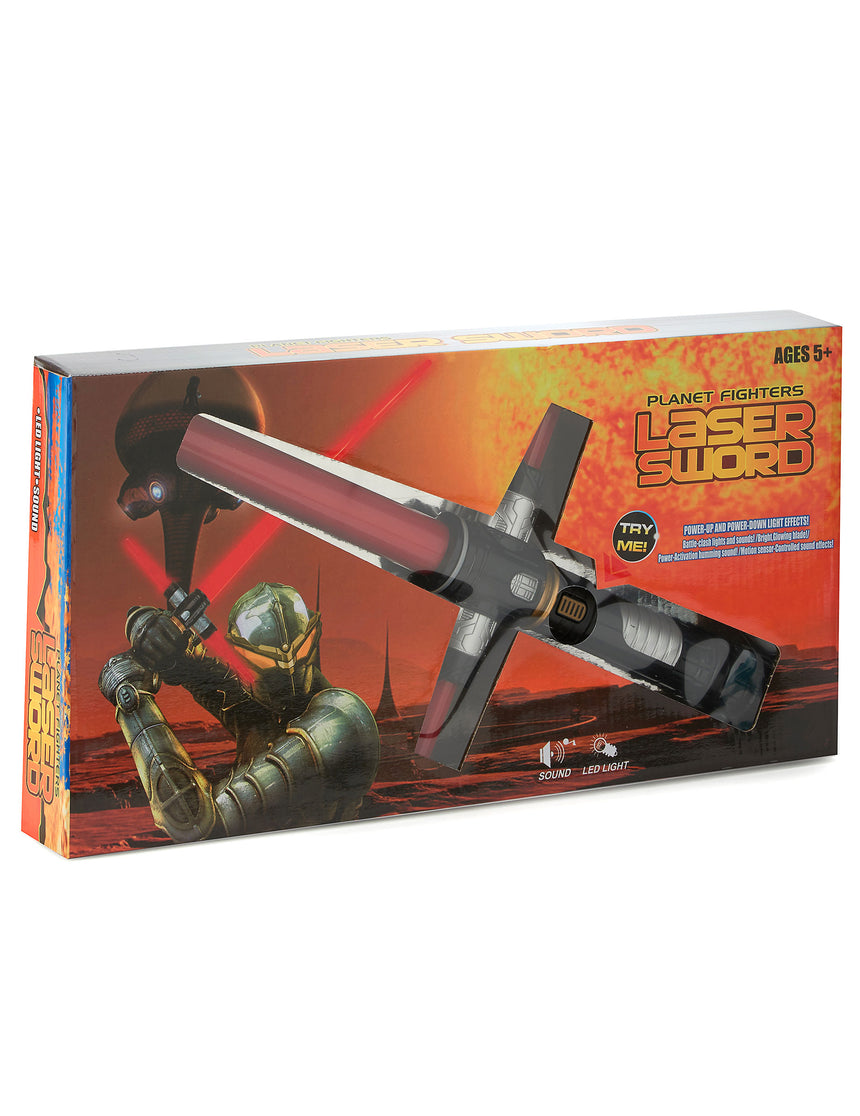 Sabre lumineux et sonore enfant en plastique 81 cm