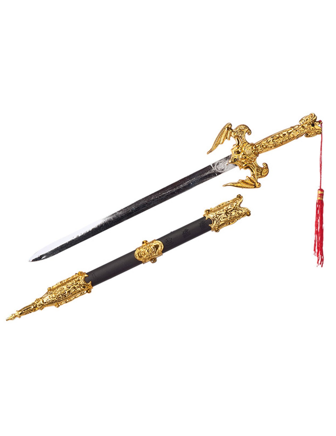 Sabre ninja doré 50 cm