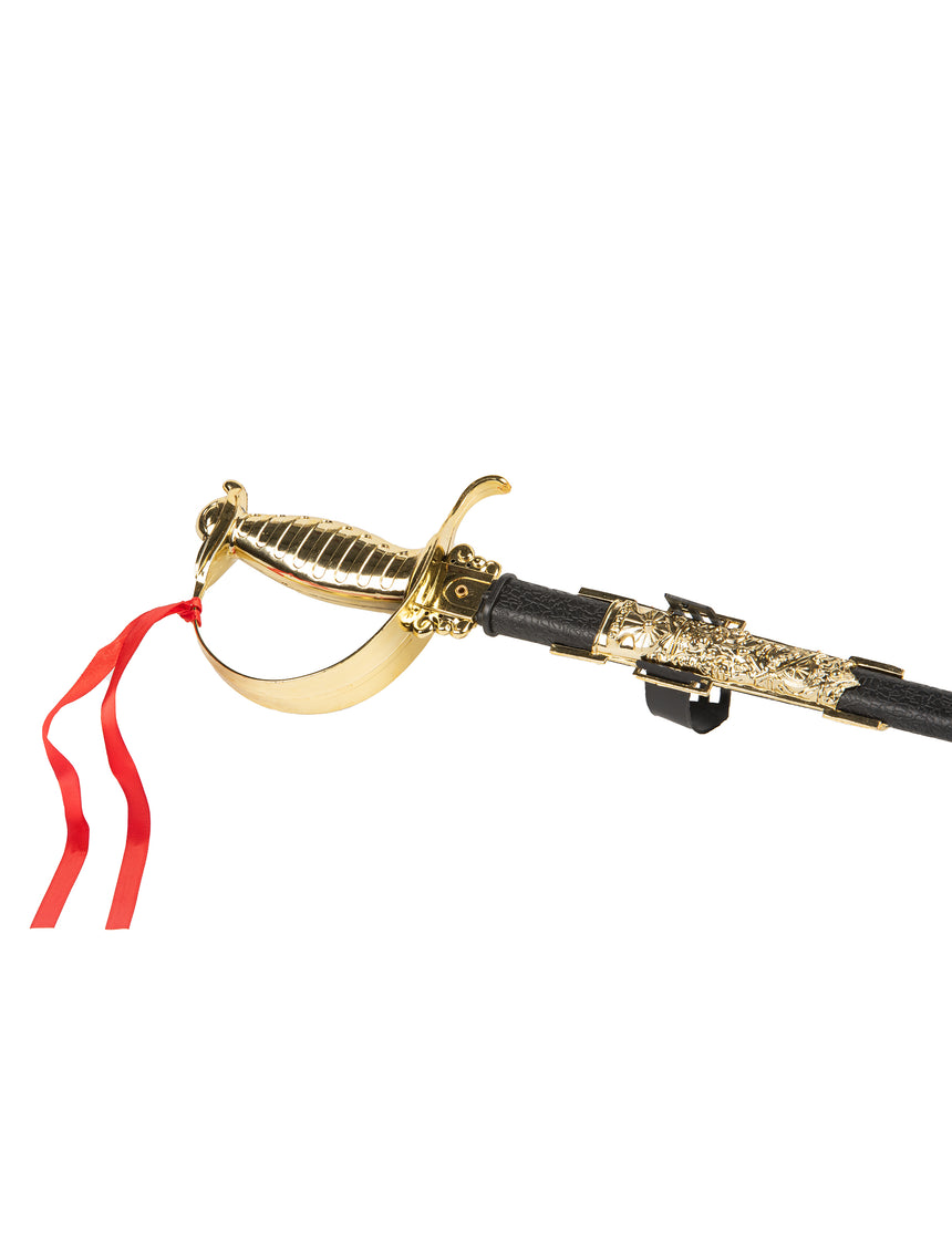 Sabre républicaine manche doré en plastique adulte 66 cm