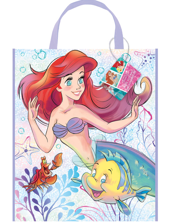 Sac cadeau La Petite Sirène Ariel 33 x 28 cm