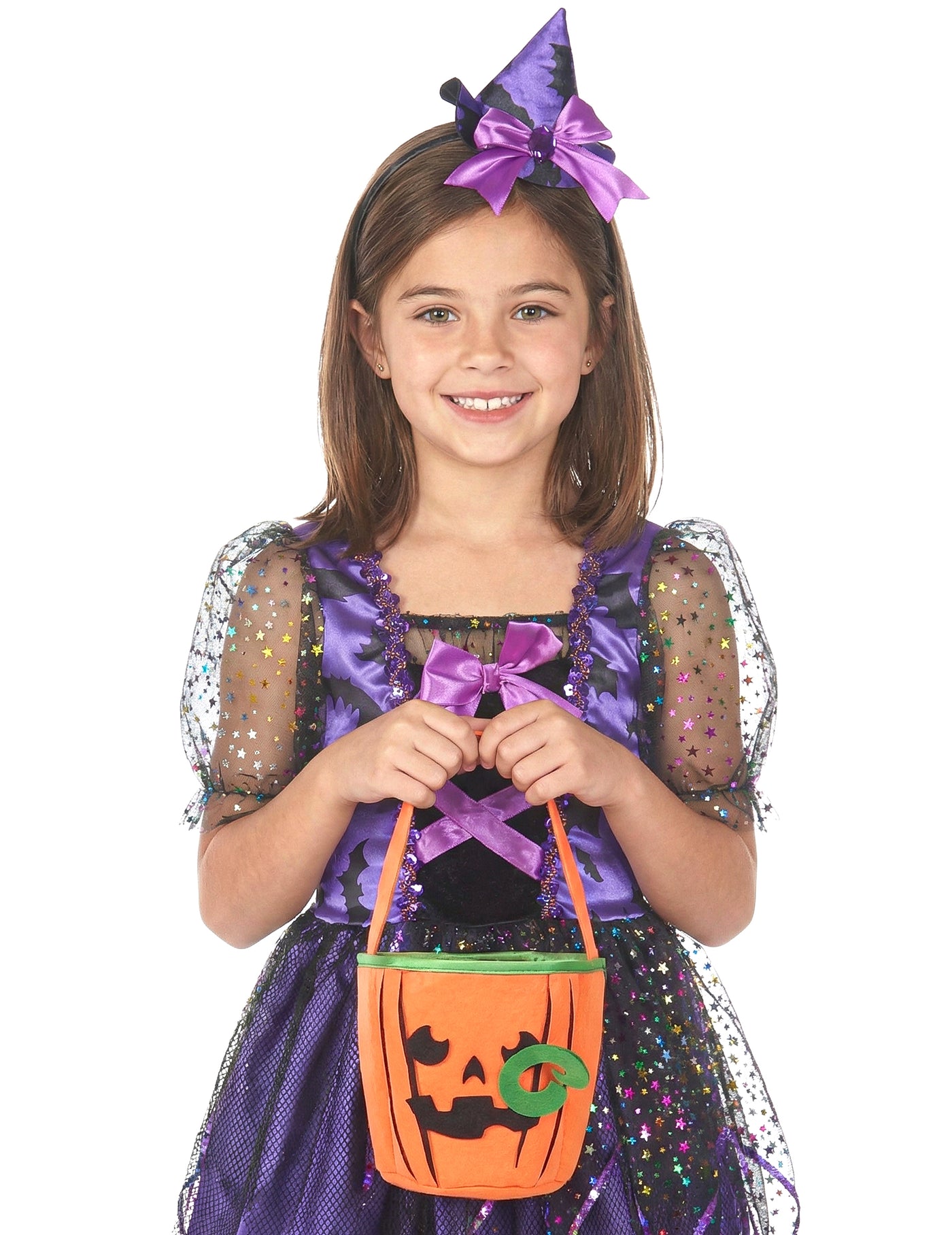 Sac Halloween citrouille terrifiante enfant