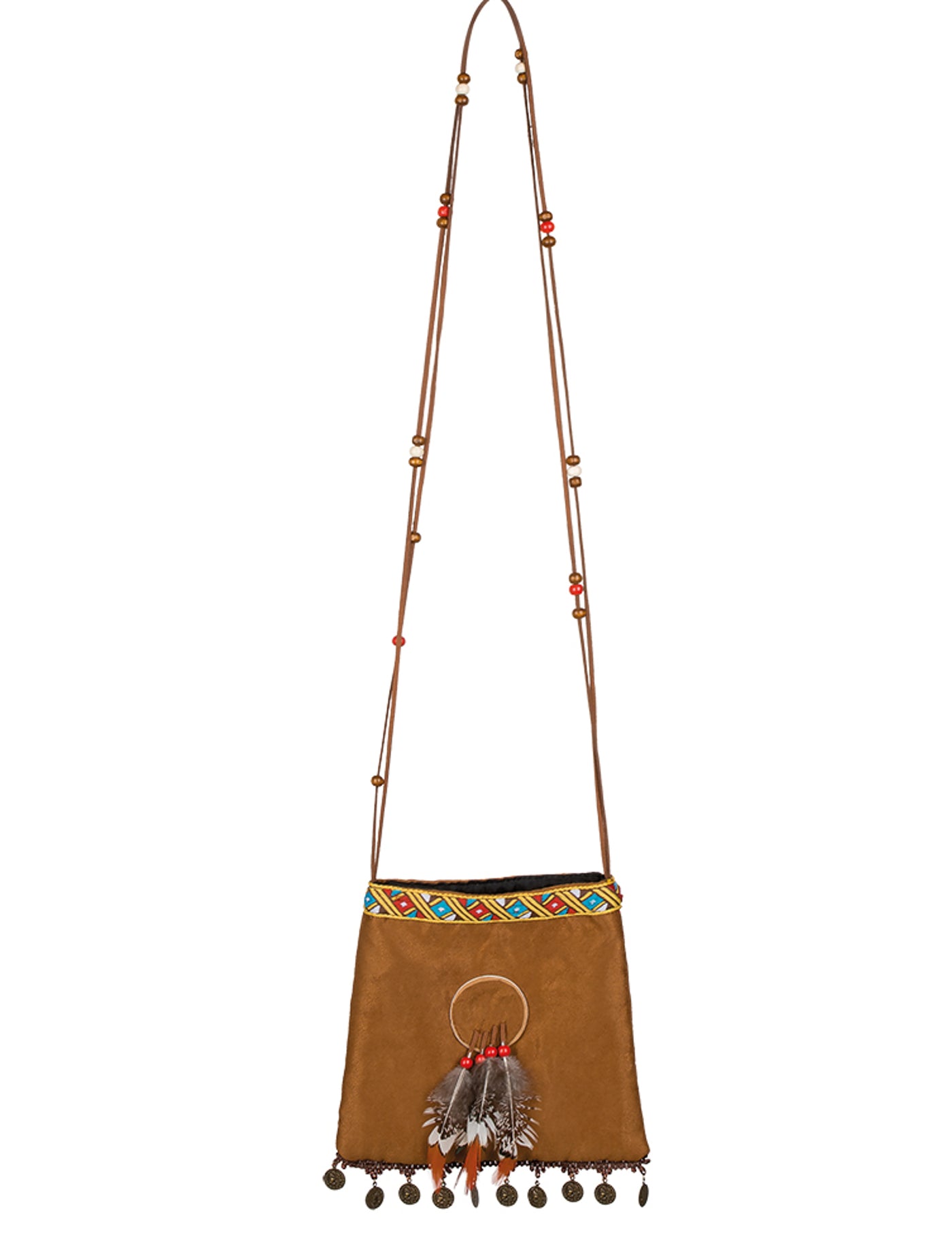 Sac indien attrape-rêves 21 cm