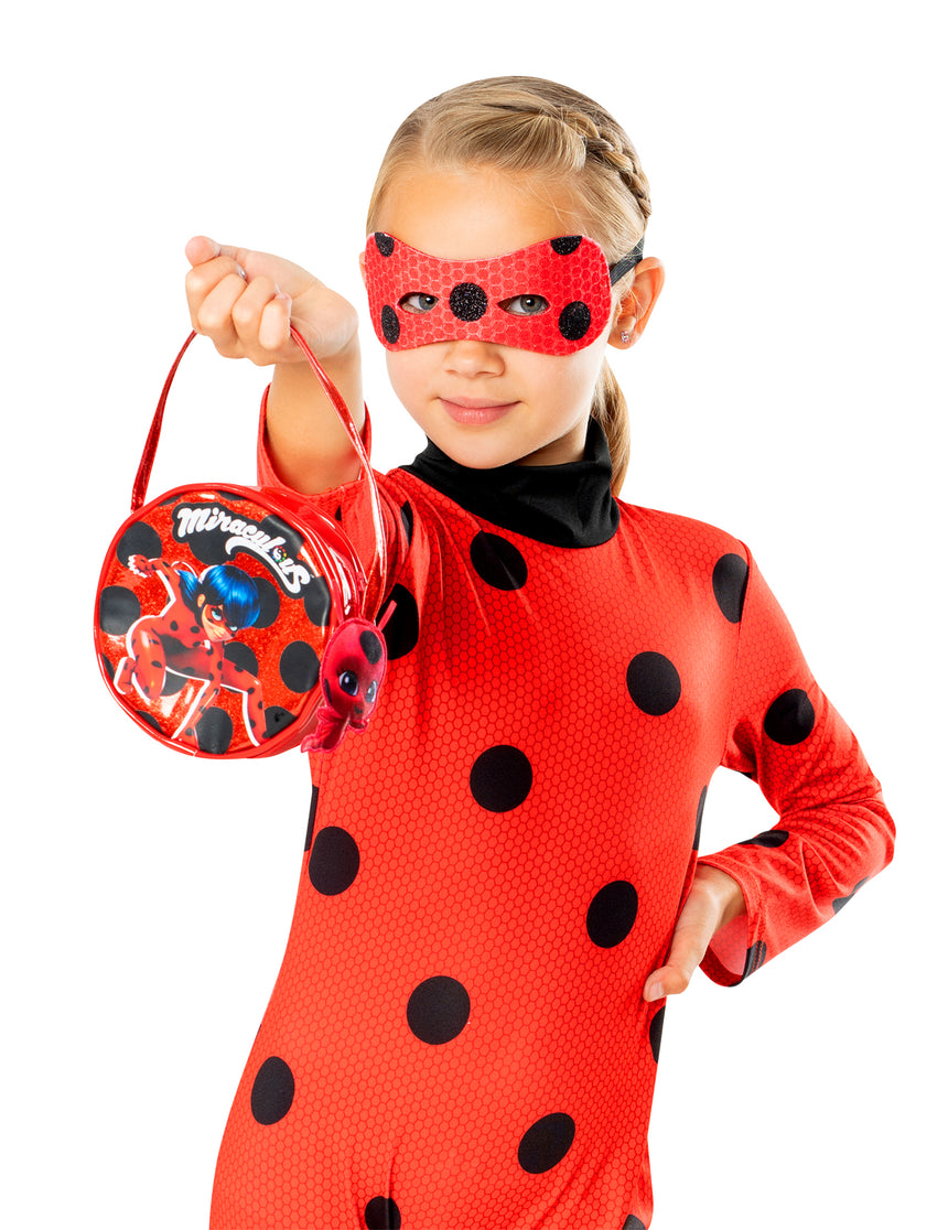 Sac Ladybug avec peluche Tikki Miraculous