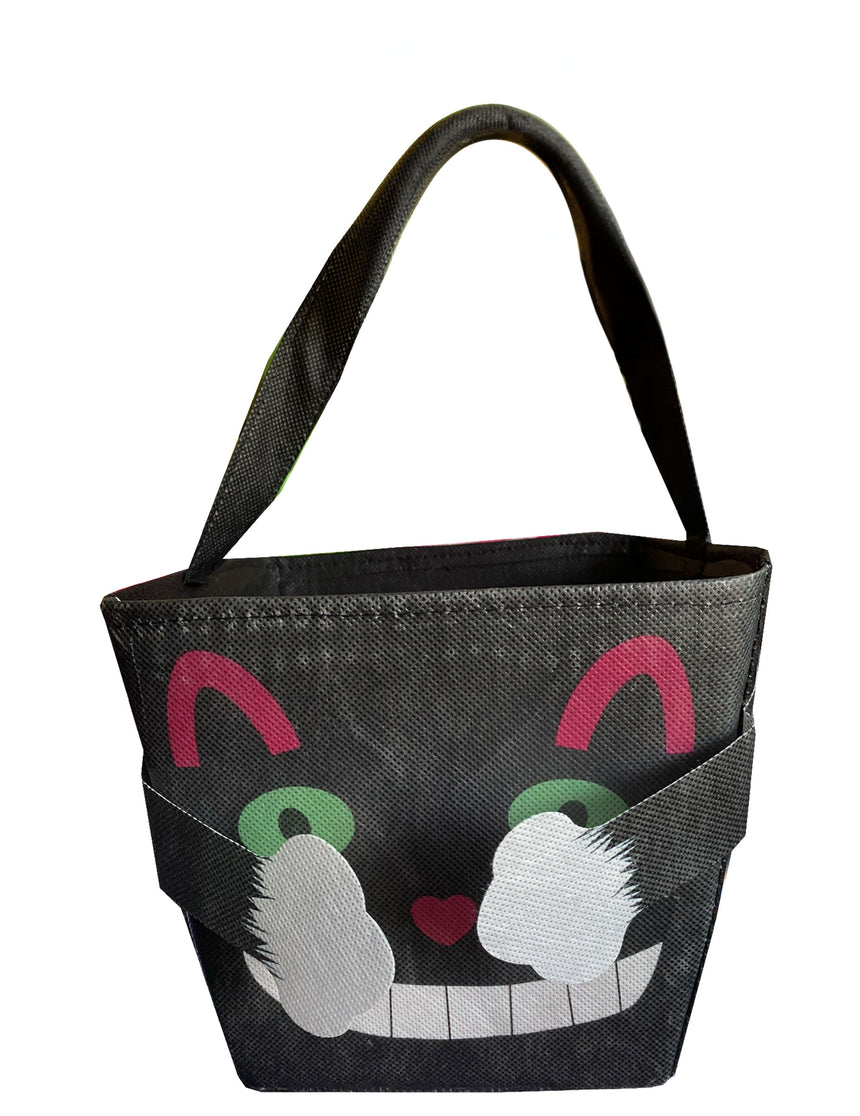 Sac petit chat rigolo avec bras et jambes 17 cm