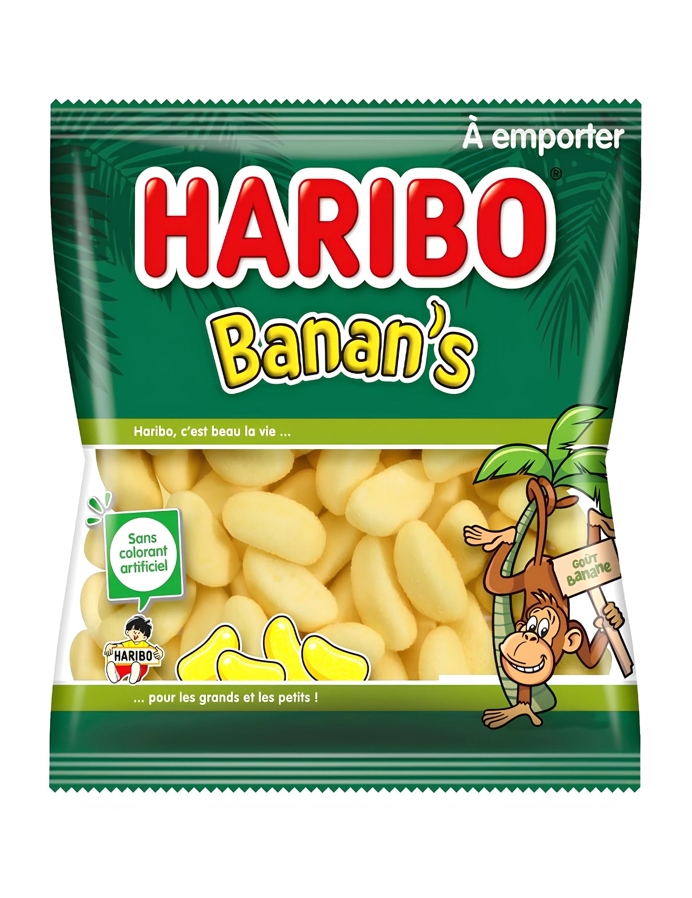 Sachet Bonbons Banane Haribo - 120 g