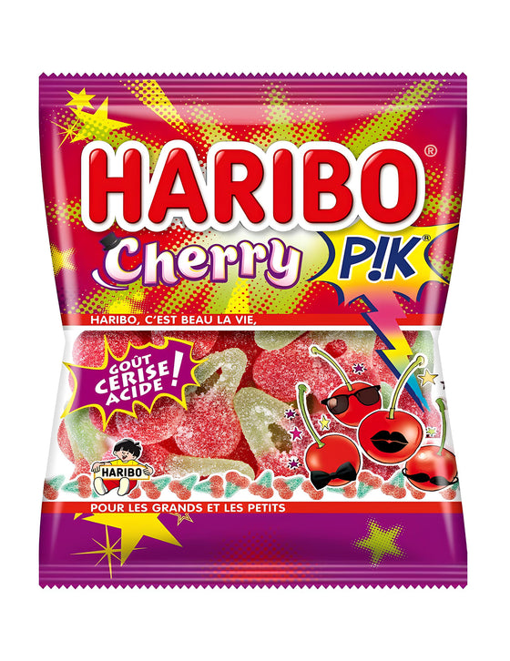 Sachet Bonbons Cherry pik Haribo - 120 g
