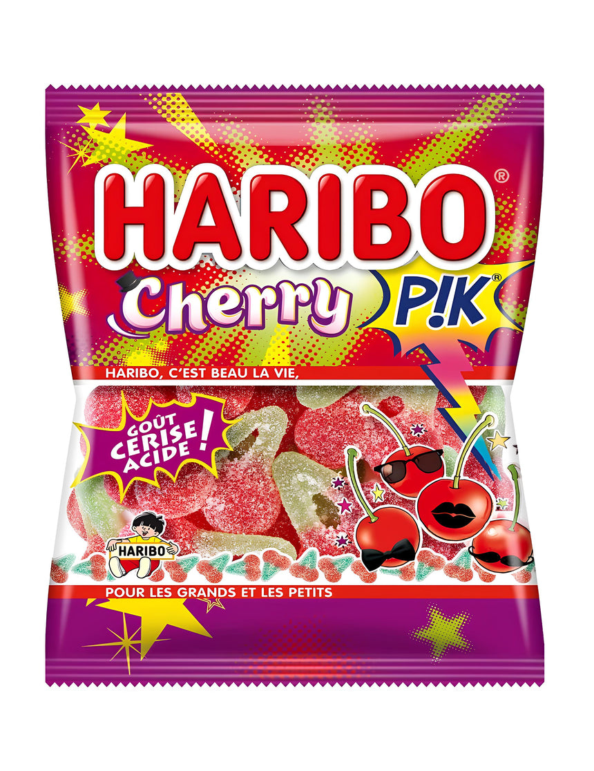 Sachet Bonbons Cherry pik Haribo - 120 g