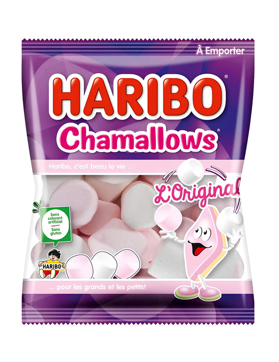 Sachet bonbons Haribo chamallows - 100 g