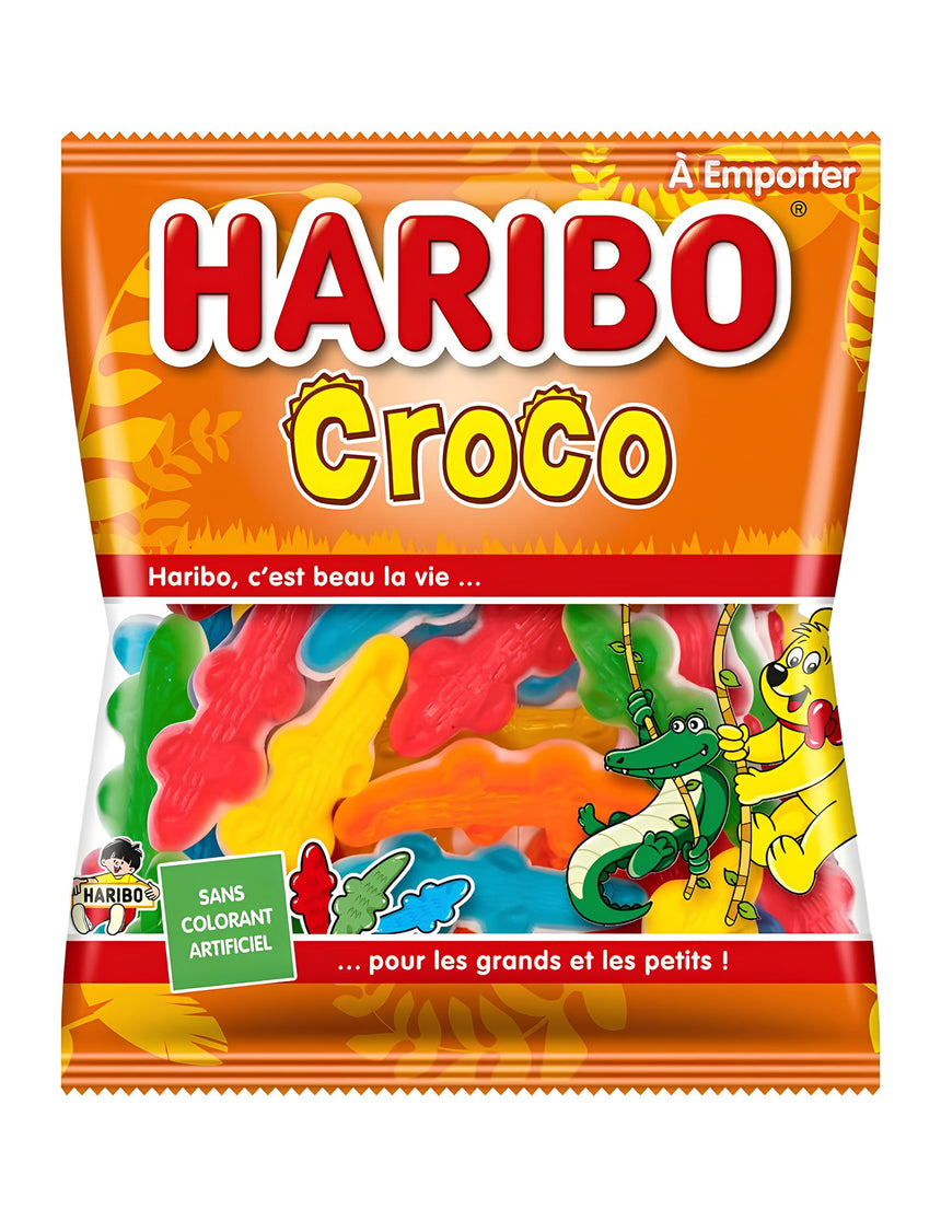 Sachet Bonbons Haribo Croco - 120 g