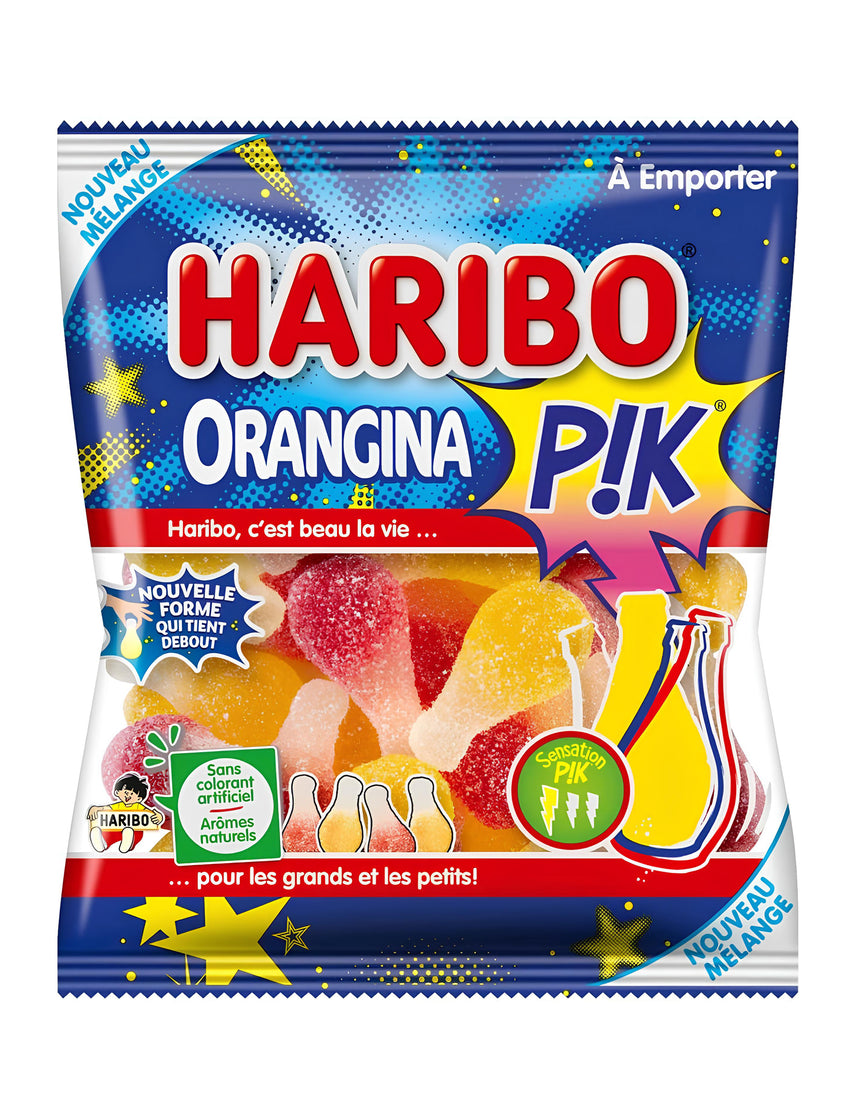 Sachet bonbons orangina pik Haribo - 120 g