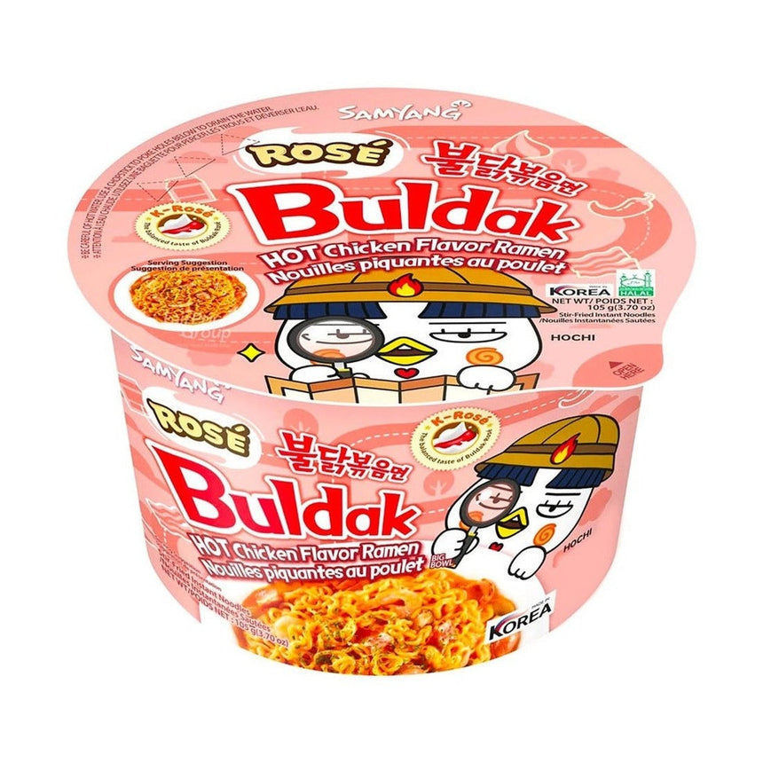 Samyang Ramen Bowl Hot Chicken Rose Sauce