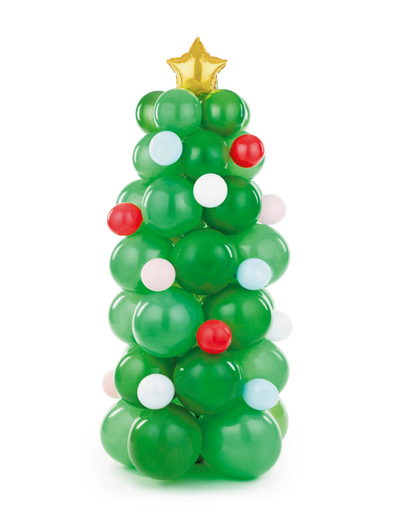 Sapin de Noël bouquet de ballons 161 cm