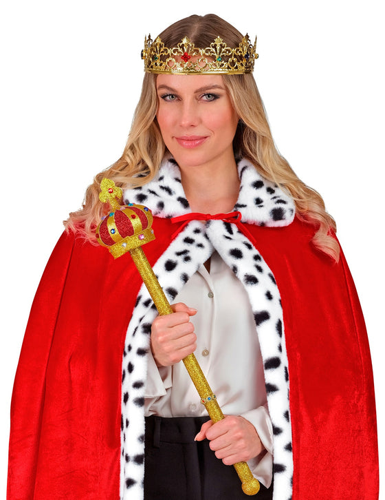 Sceptre royal doré