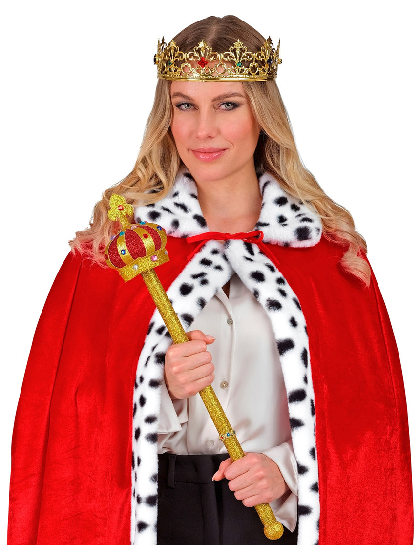 Sceptre royal doré